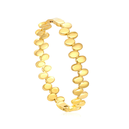 Thick 2.9*Width 11.8*Inner Diameter 60.4mm Bracelet Steel Color / Gold