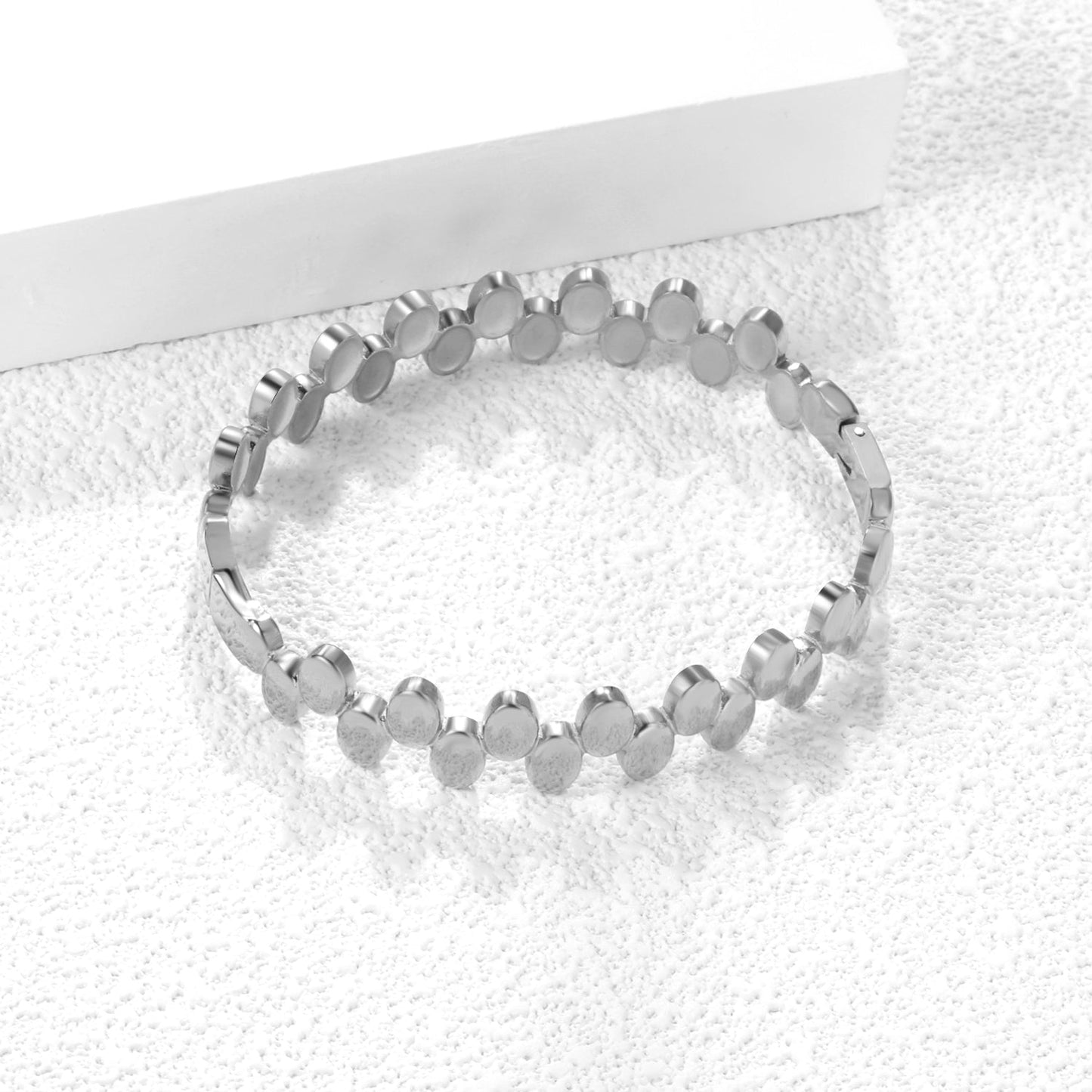 Thick 2.9*Width 11.8*Inner Diameter 60.4mm Bracelet Steel Color / Gold