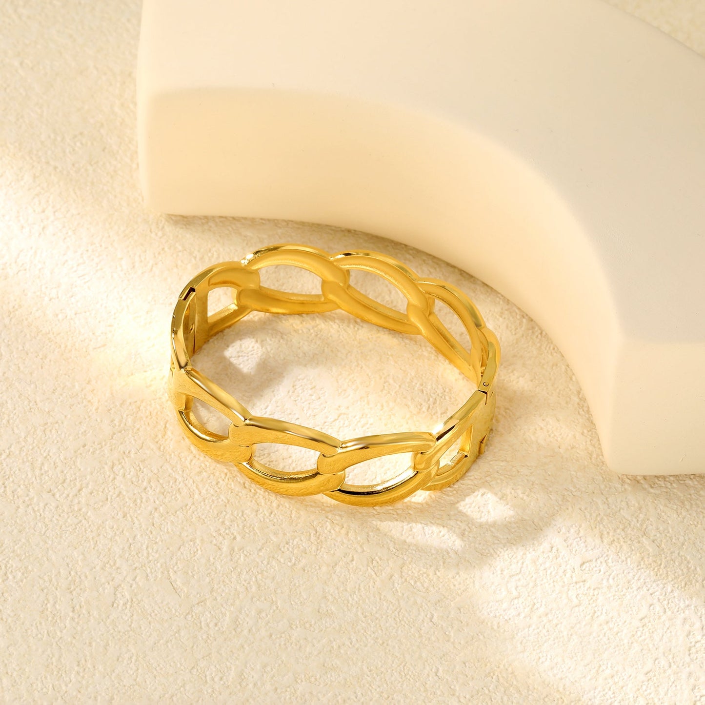 W17.7*ID60mm Bracelet Steel/Golden