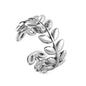 Open-end ring 8.8mm high Steel/gold color