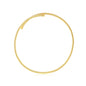 3.9mm wide x 47cm necklace, gold