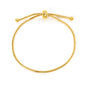 4.6*8.9mm Hollow Round Live Clasp 23cm Bracelet Golden