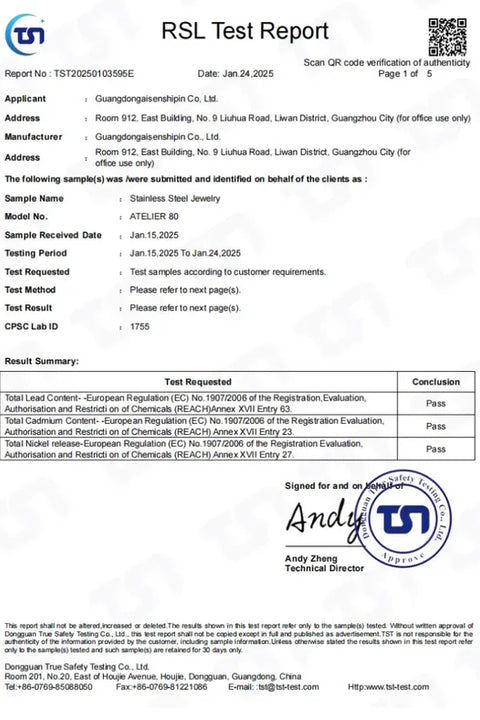 REACH-EU Lead & Cadmium Test